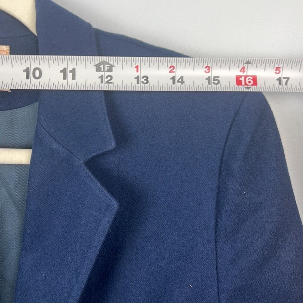 Pendleton Women’s Wool Blue/ Teal Blazer - image 8